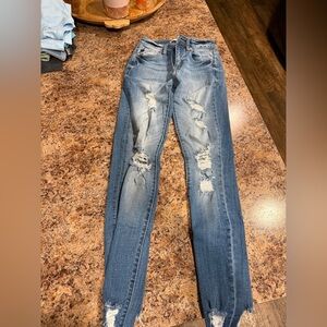 KanCan Distressed Blue Jeans